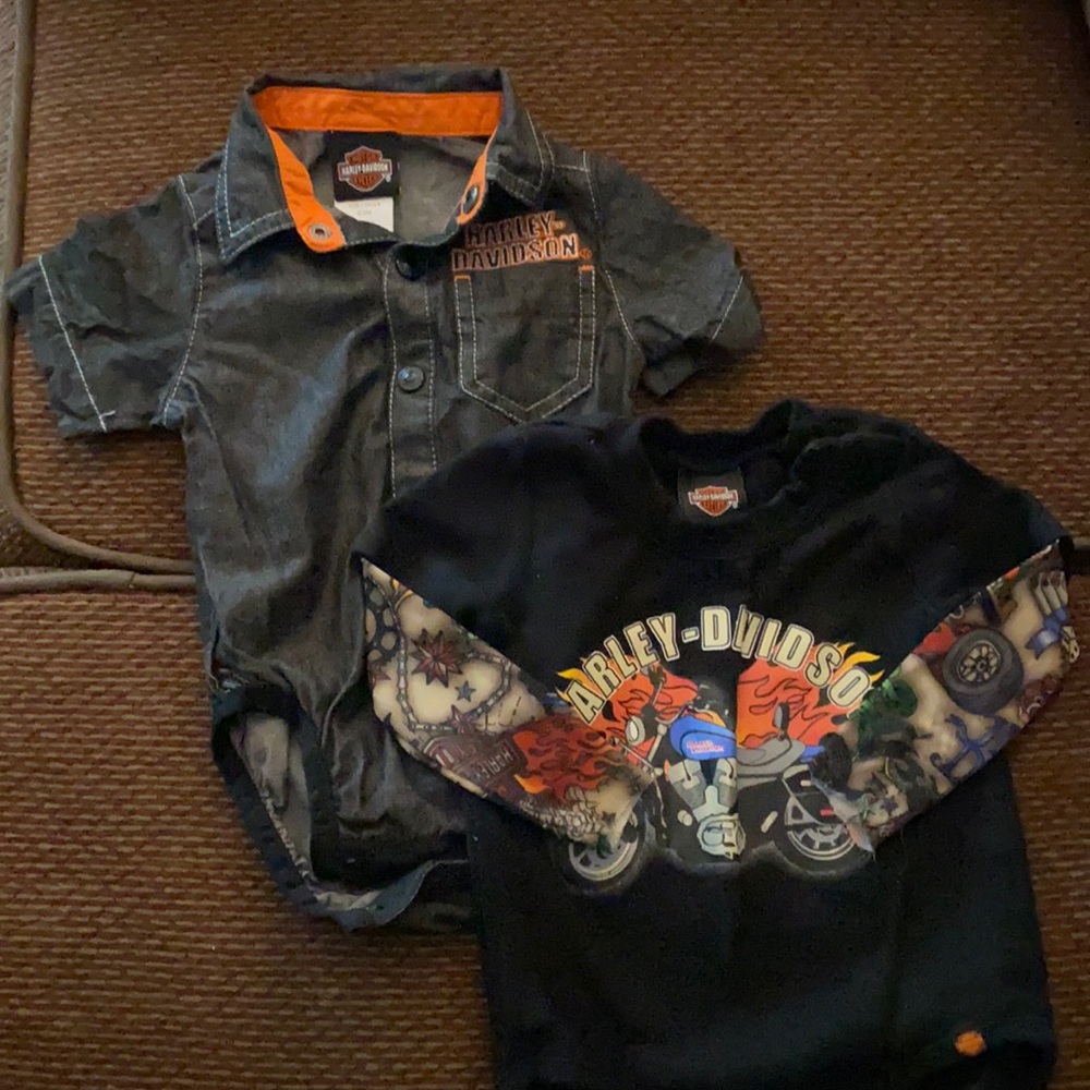 Harley Davidson lot